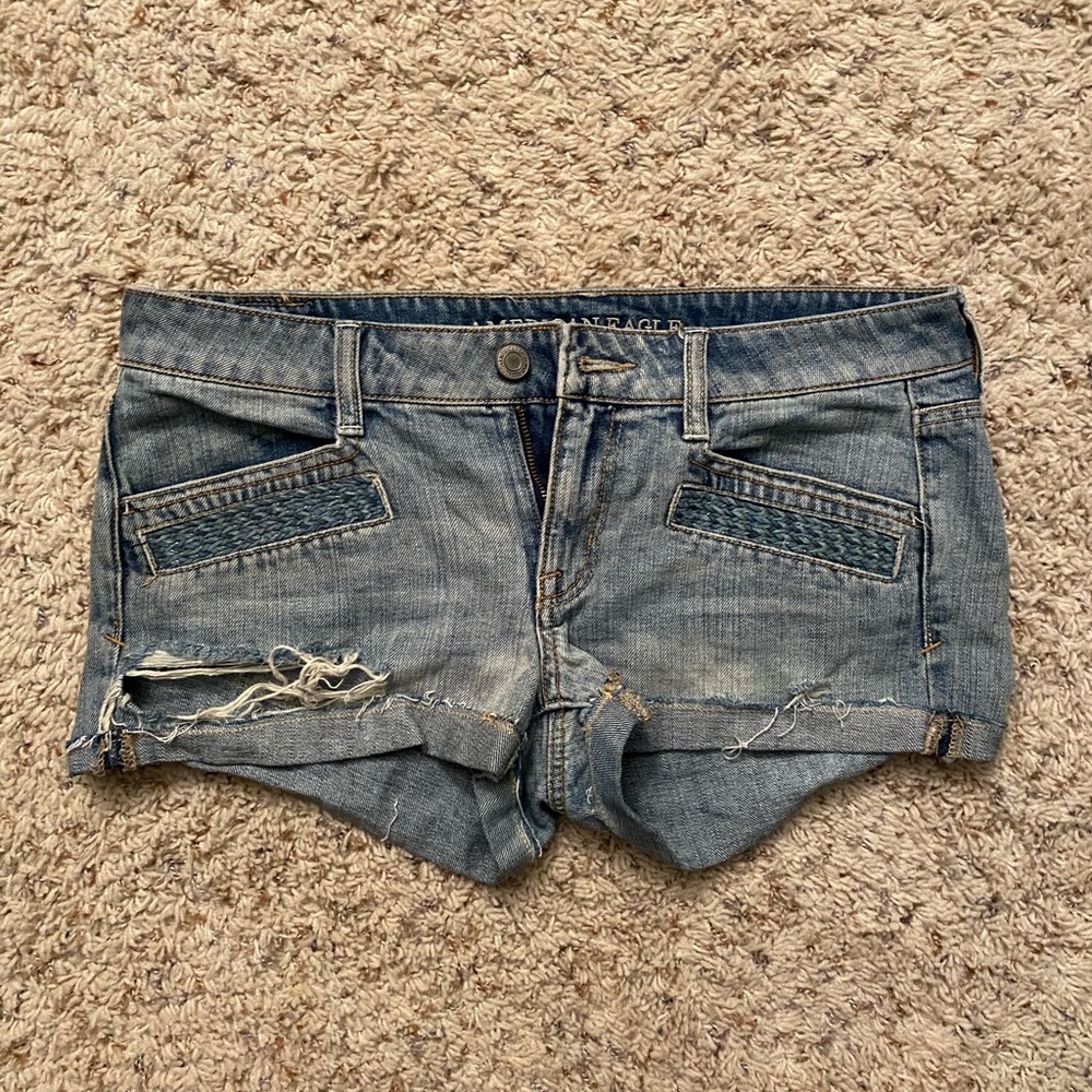 NWOT AE denim shorts